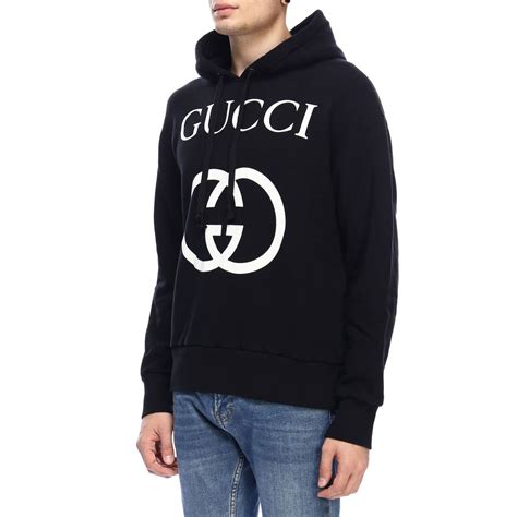 gucci felpa con stelle cadenti|Gucci Felpa in cotone con stampa stelle con logo GG.